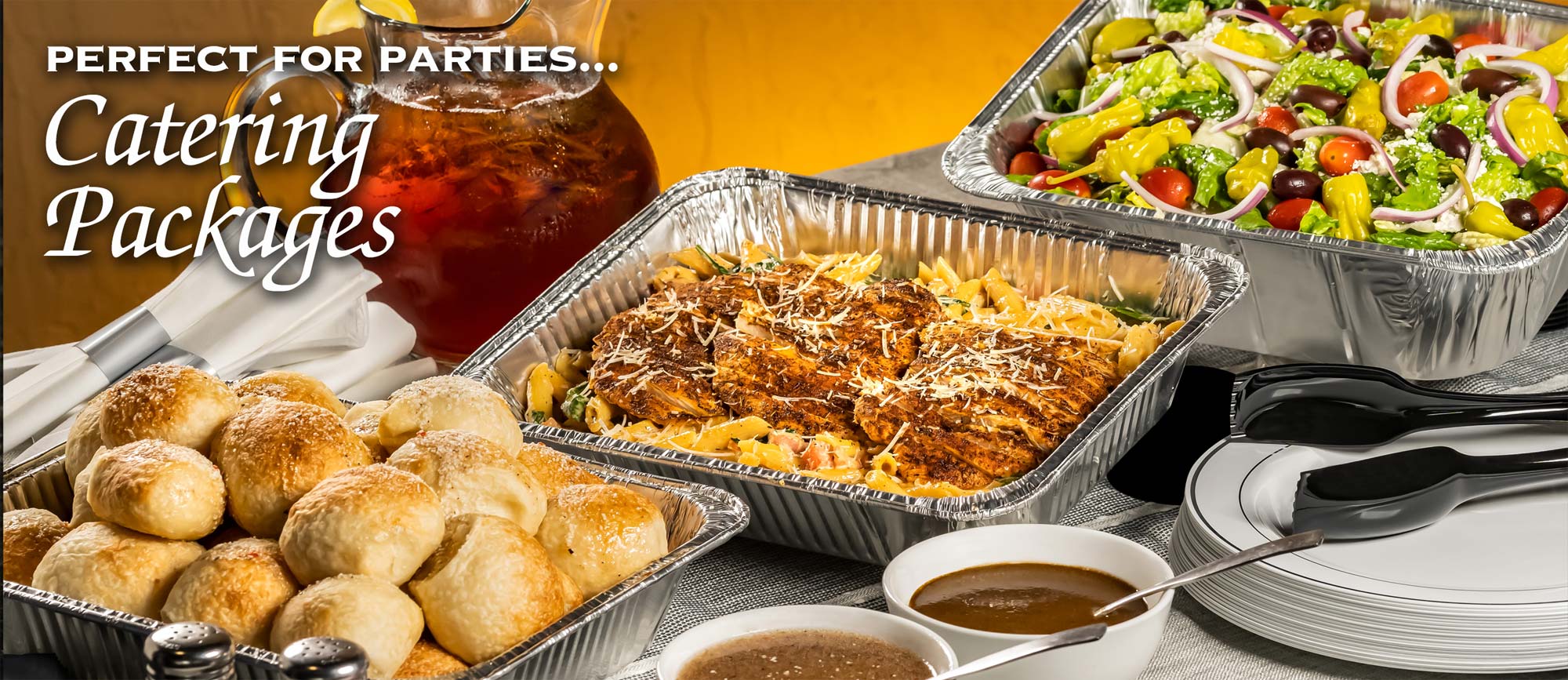 Piesanos also offers catering for all events.